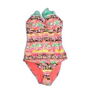 Bongo swimsuit-one-piece push up size juniors M orange